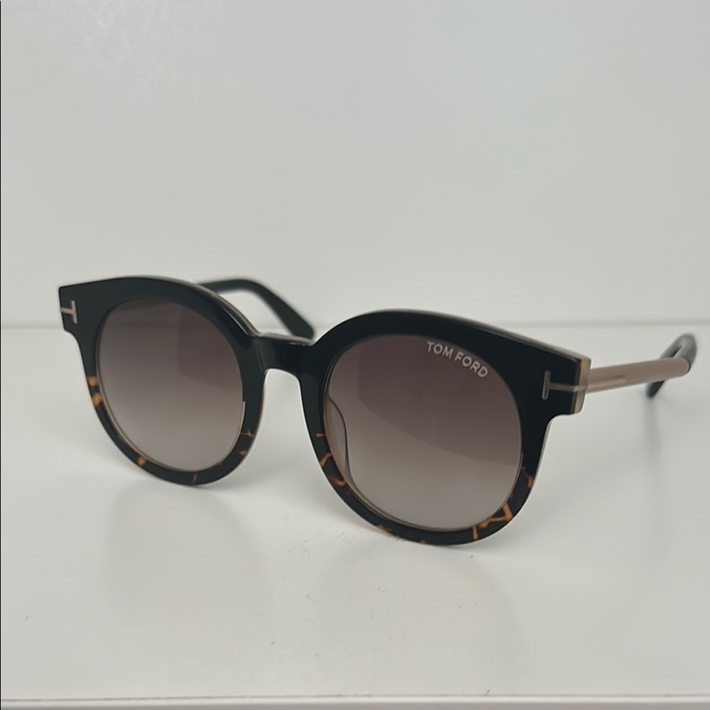 Tom Ford Black and Brown Sunglasses